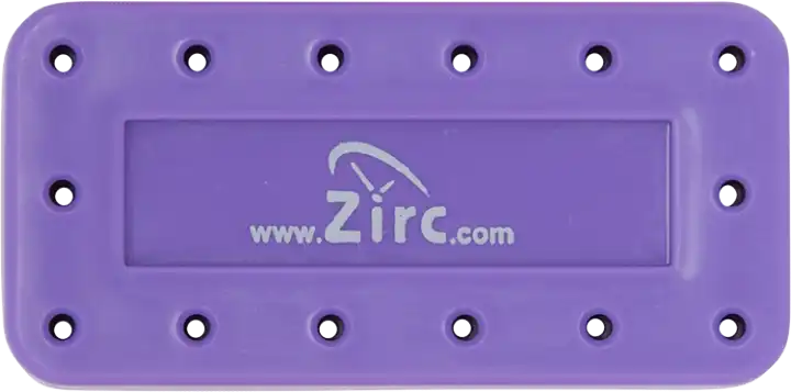 Zirc - Bur Block 14 Hole Vibrant Purple