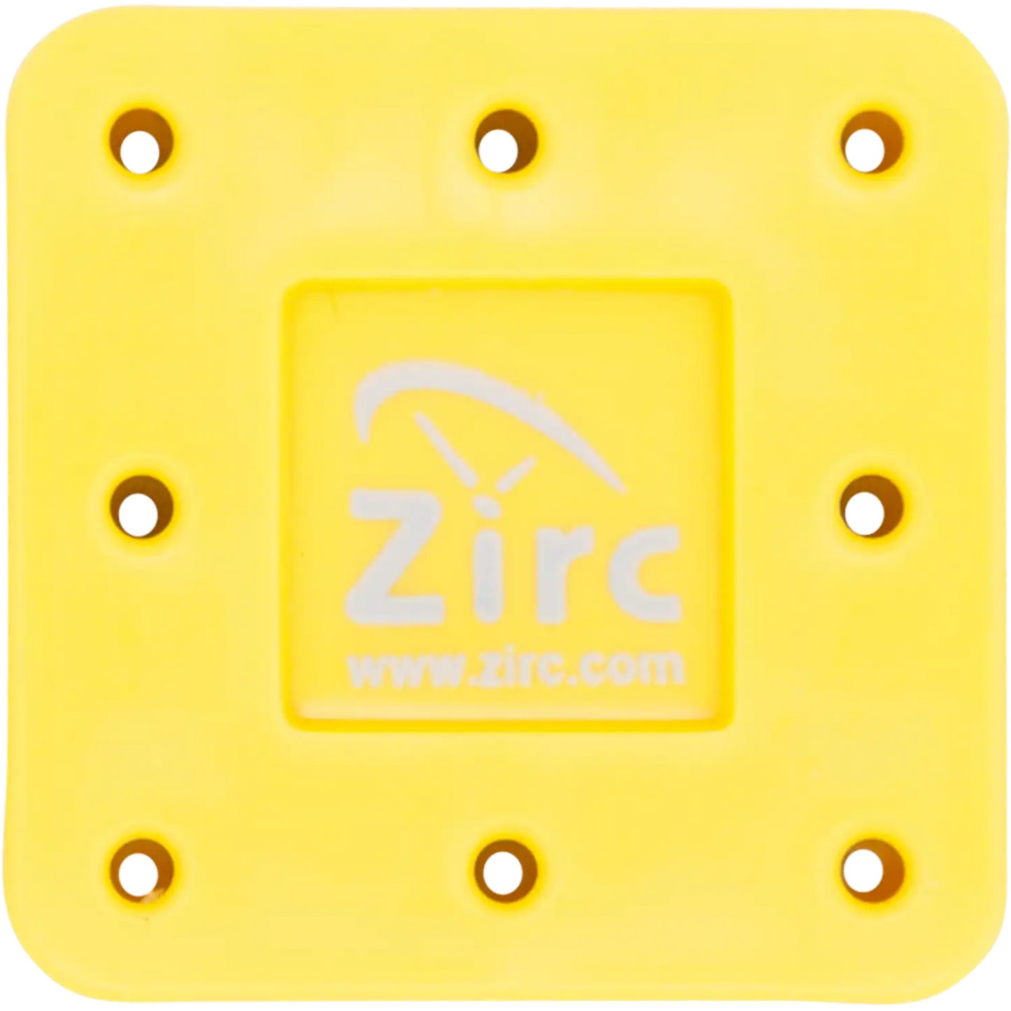 Zirc - Bur Block 8 Hole Vibrant Yellow