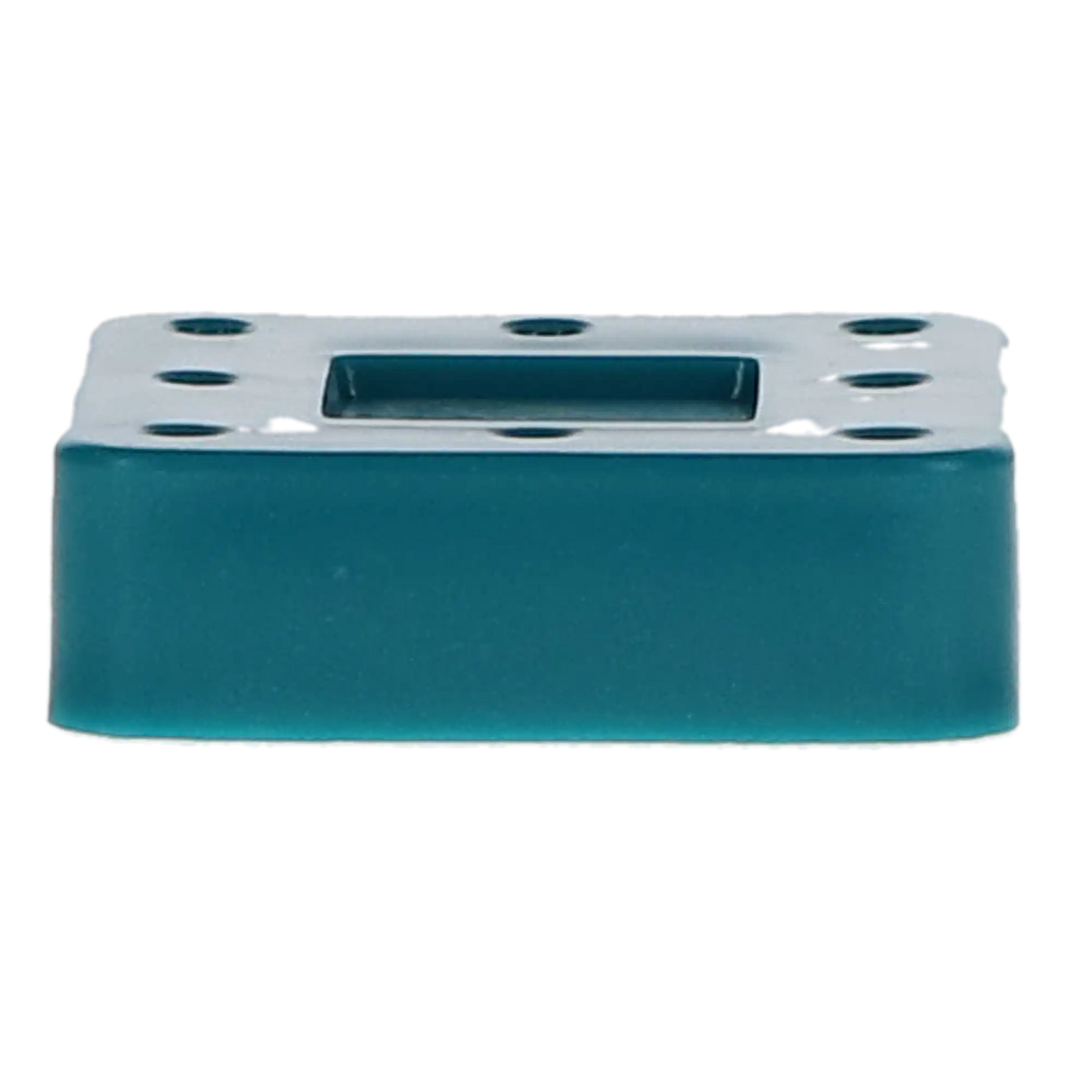Zirc - Bur Block 8 Hole Teal
