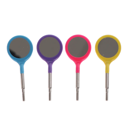 Crystal Mirror Double Sided #4 CS Neon Assorted 4/Pk