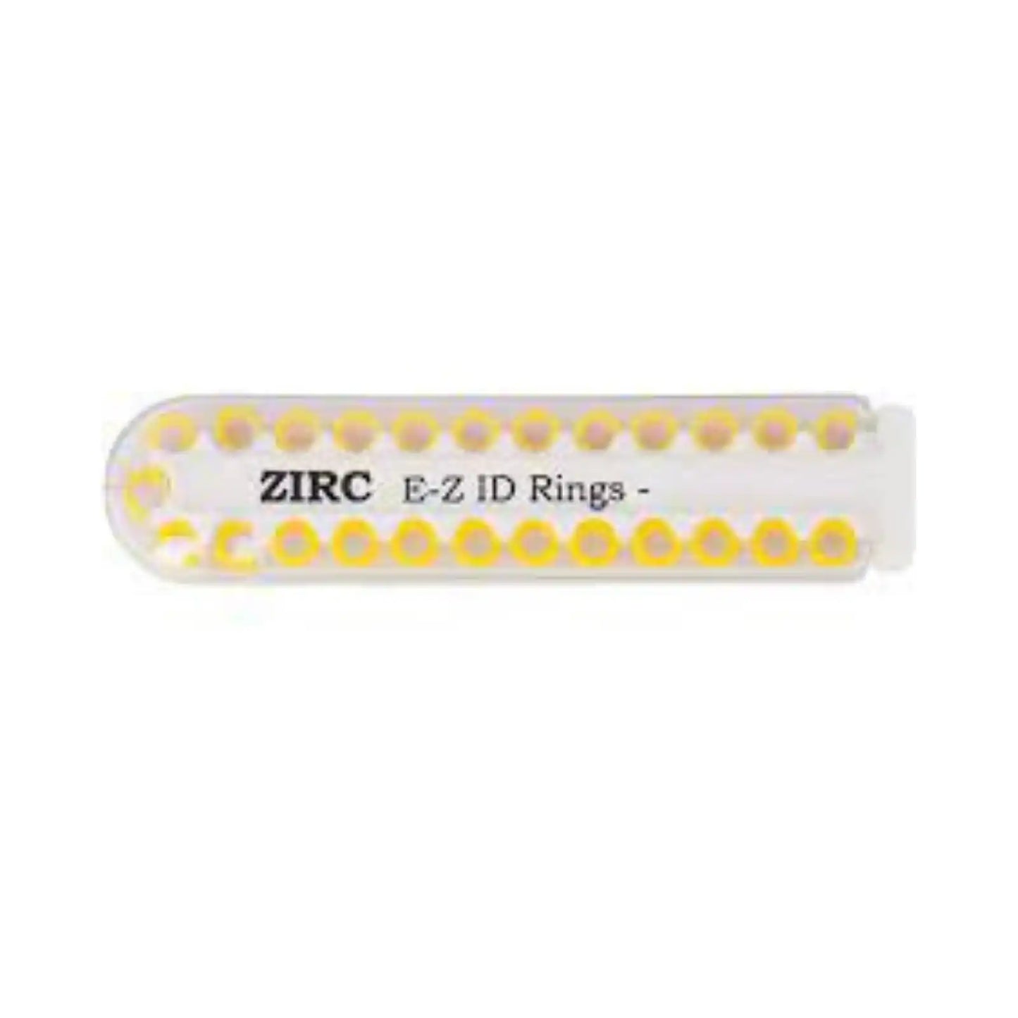 Zirc - EZ-ID Instrument Rings Large Yellow 25/Pk