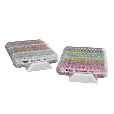 Zirc - EZ ID Instrument Rings Vibrant Small 200/Pk