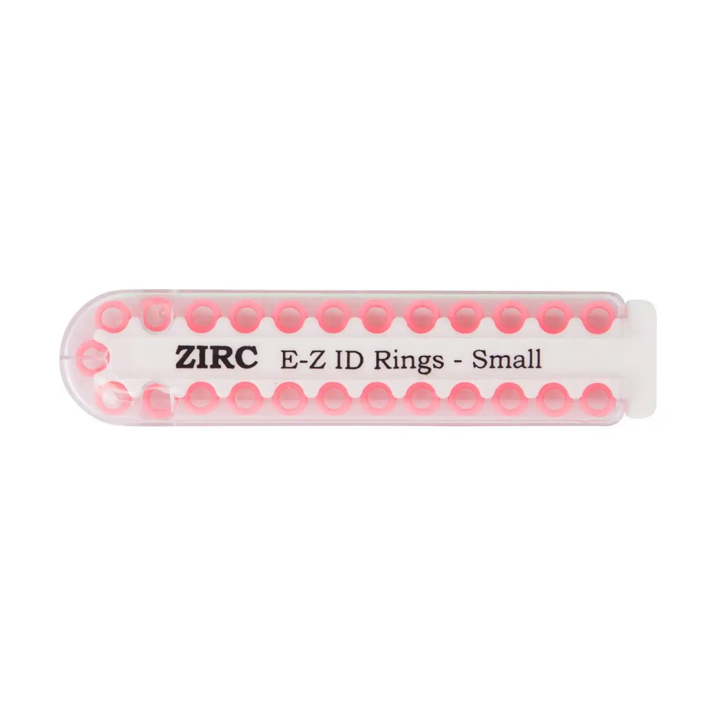 Zirc - EZ-ID Instrument Rings Small Pink 25/Pk