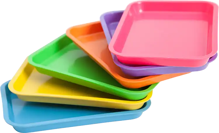 Zirc - Mini Tray Plastic Pink