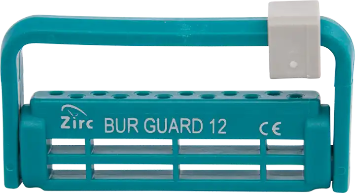 Steri-Bur Guard 12-Hole Teal