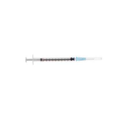 Slip tip Tuberculon 1mL Syringe w/ Needle 25gx5/8" 100/Box