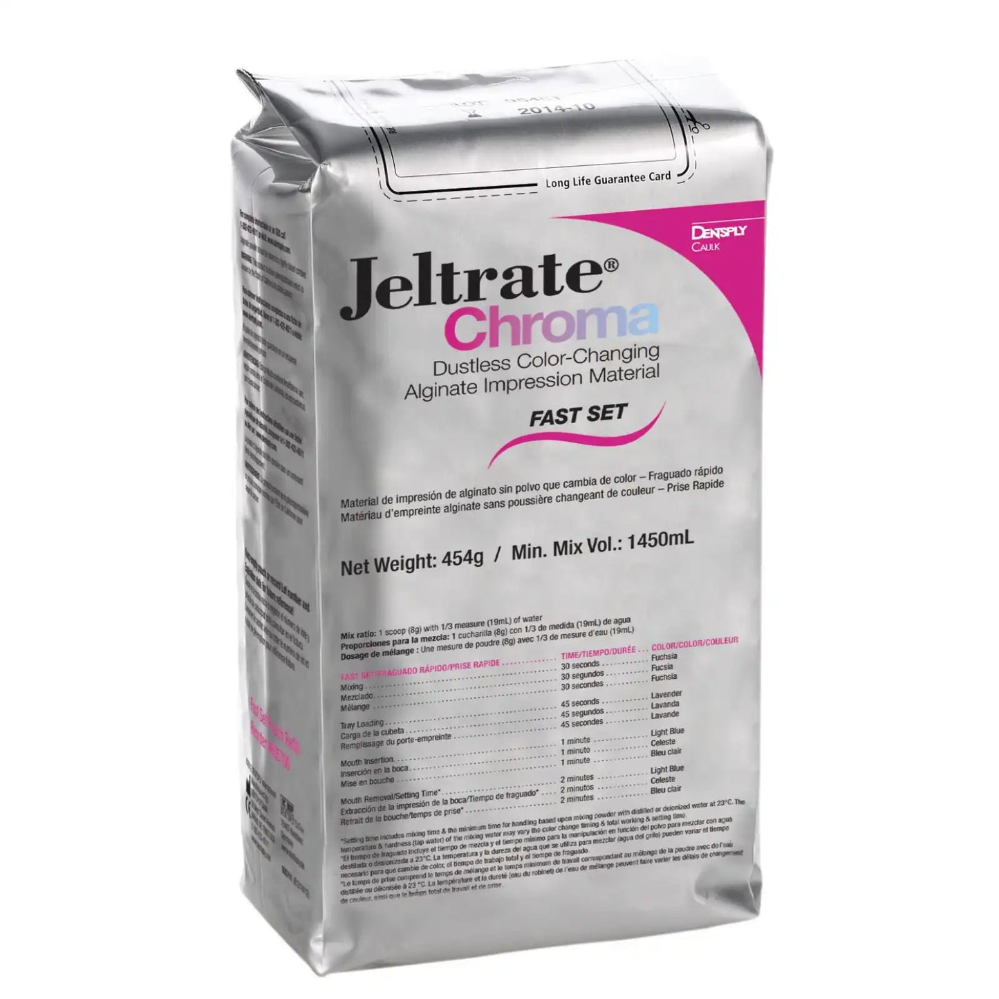 Jeltrate Chroma Dustless Alginate Intro Kit FS 1lb