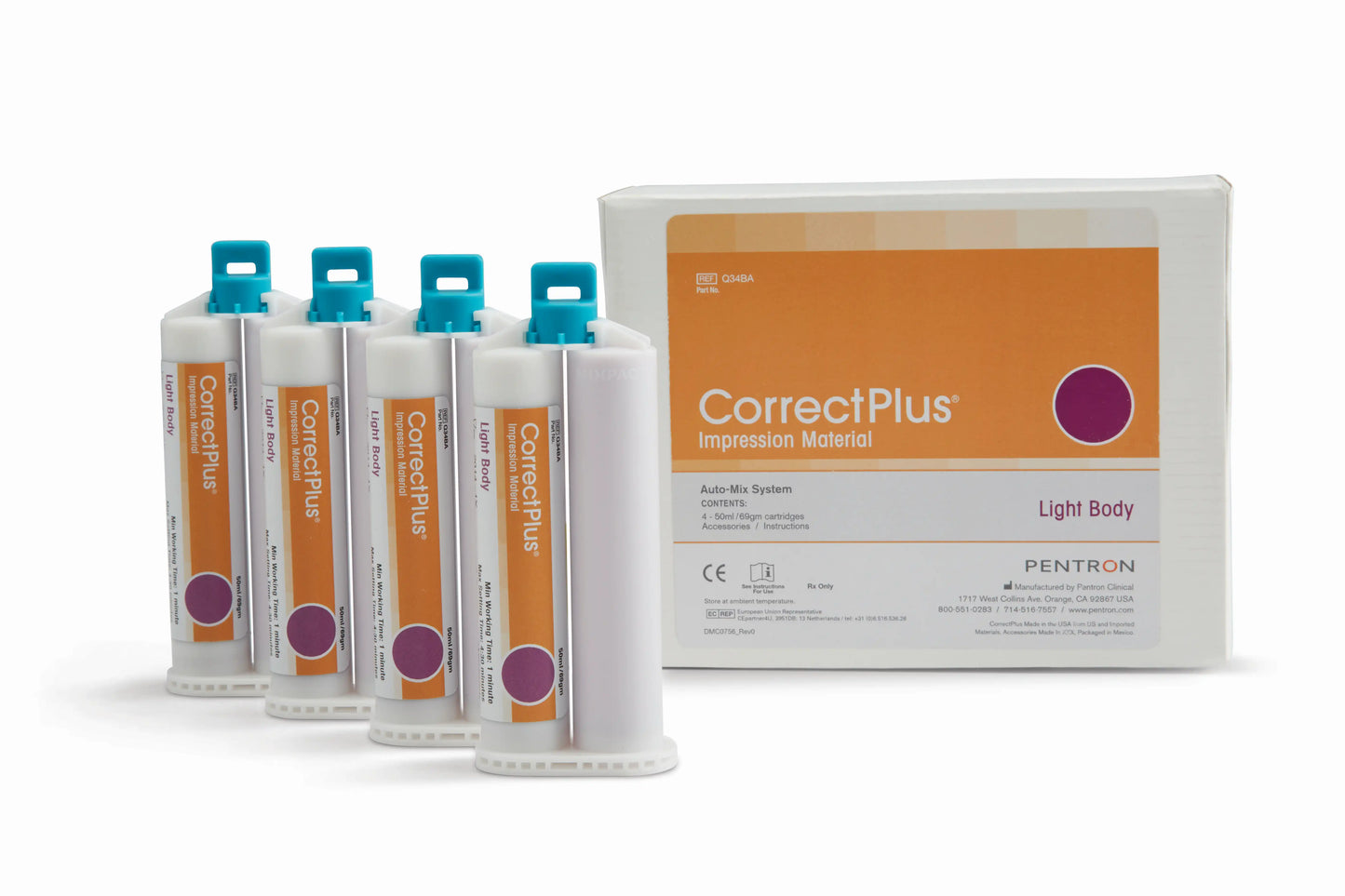Pentron - Correct Plus Light Body 4pk