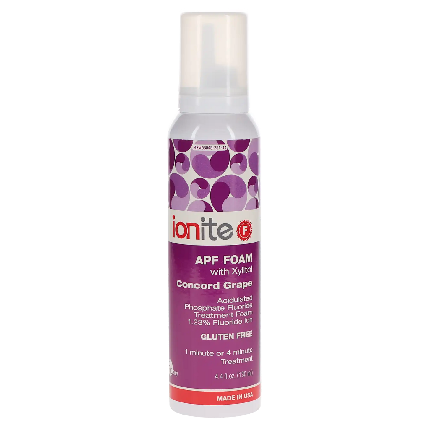 Fluoride Foam 1.23% APF 4.4oz Concord Grape **Discontinued