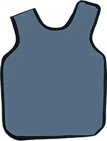 Palmero - Lead Apron Panoramic Dual Grey