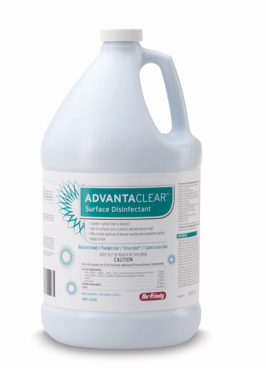 Hu-Friedy - AdvantaClear Surface Disinfectant Gallon