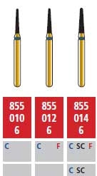 Alpen Multilayer Diamonds FG 855-014 Coarse 5/Pk