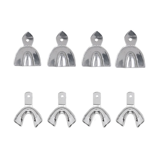 Rim Lock Impression Edentulous Tray 8/Pk