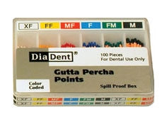 Dia-Pro Gutta Percha CC Spillproof Medium 100/Pk