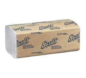 Kimberly Clark - Scott Essential Single-Fold Towels 9.3x10.5 White 4000 Sheets/Case