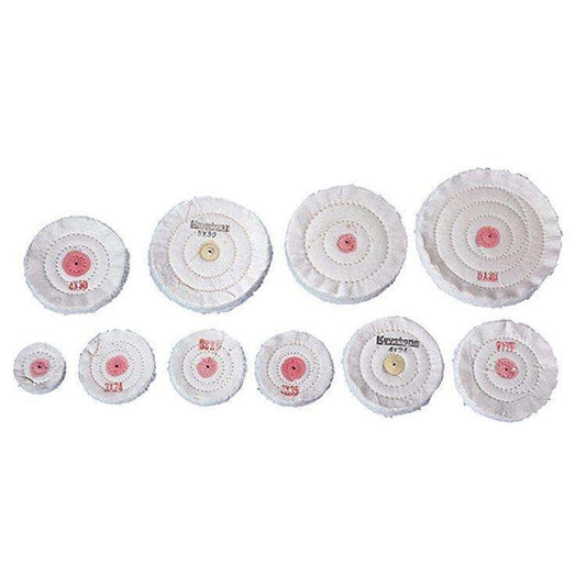 Muslin Buffs 5" x 45-Ply 12/Pk