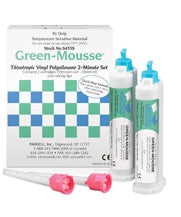 Green-Mousse Automix Split Cartridge 2/Pk