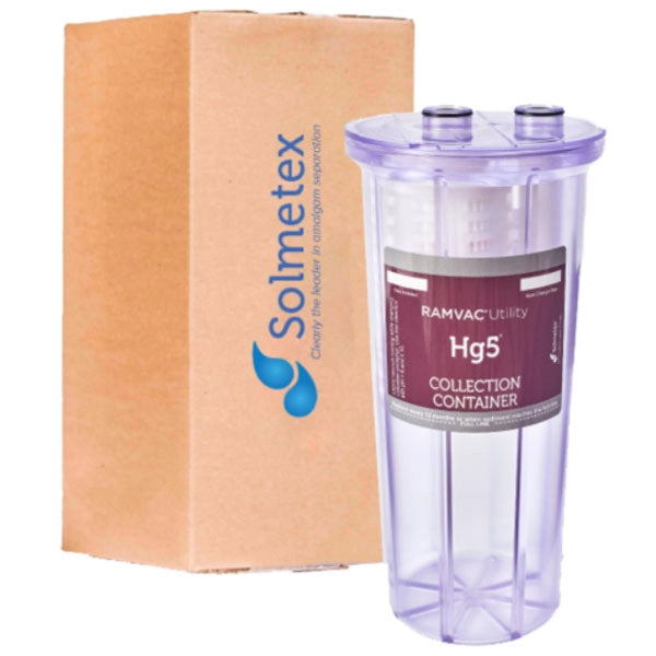 Solmetex - RAMVAC Utility Hg5 Collection Container with Recycle Kit