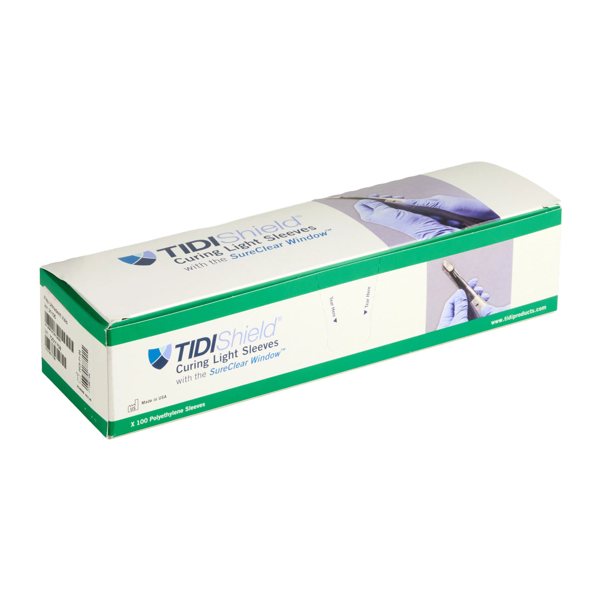 Tidi - TIDIShield Curing Light Sleeve Ultradent Valo Cordless 100/Pk