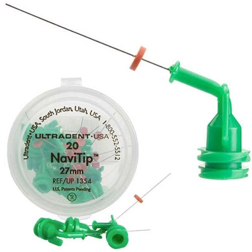 Ultradent - NaviTips 30g 27mm 20pk (Green)