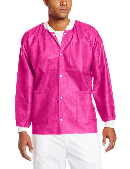 Extra-Safe Jacket Pink 10/Pk X-Small